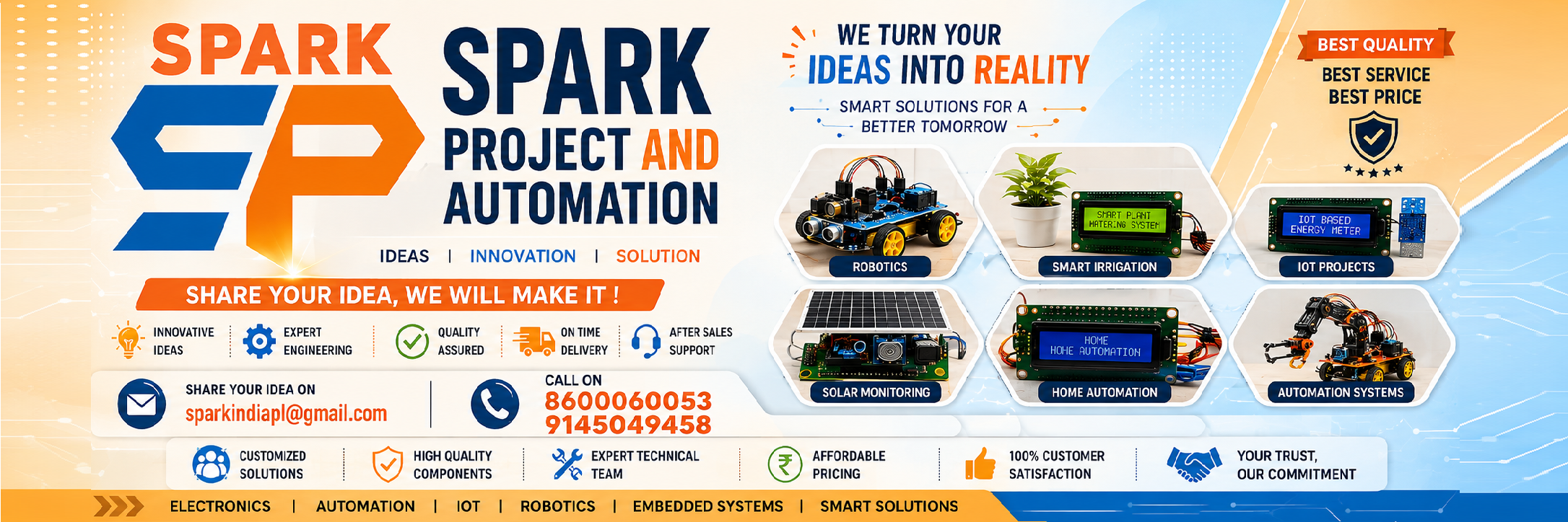 Spark Project and Automation banner 3